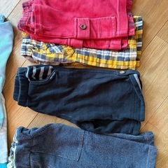 春〜夏服　Tシャツ、短パン、90サイズ　子ども服の画像
