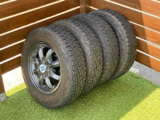 TOYOオープンカントリー（165/80R14）＋ダイハツ ミニライトホイール