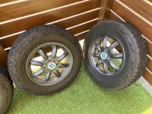TOYOオープンカントリー（165/80R14）＋ダイハツ ミニライトホイール