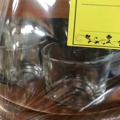 ジャングルジャングル貝塚店　ドリンクサーバー　ショットグラス　木　木目　茶色　ブラウン　ガラス　オシャレ　アンティーク　ヨーロピアン　小物　雑貨　中古　貝塚市　二色浜の画像