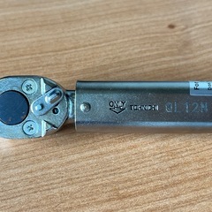 【美品　 お買得】　日東製作所ラチェット付プリセット形トルクレンチ 12N-mの画像