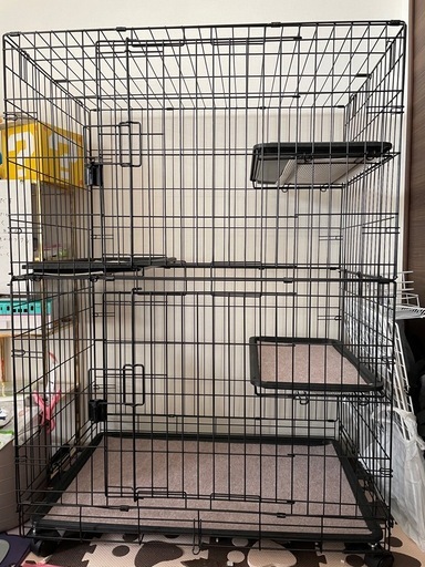 【取引中】３段キャットケージ