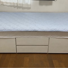 ニトリ 収納付き ベッドの中古が安い！激安で譲ります・無料であげます