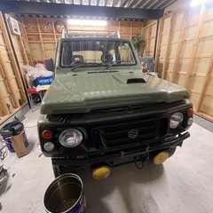 スズキジムニーJA22w レストアベース エンジン不動の画像