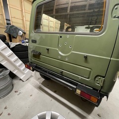 スズキジムニーJA22w レストアベース エンジン不動の画像