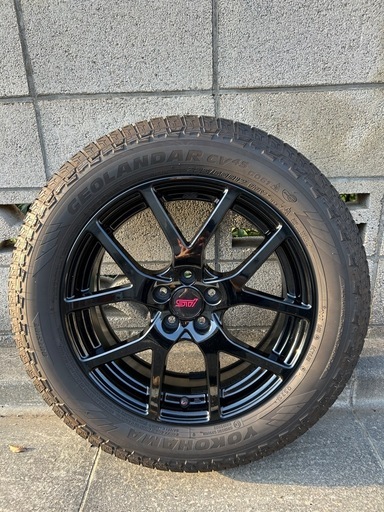 【極上品】STIタイヤホイール 17inch 4本セットタイヤカバー付き