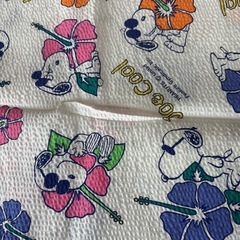 SNOOPY サッカー生地（リップル）の画像