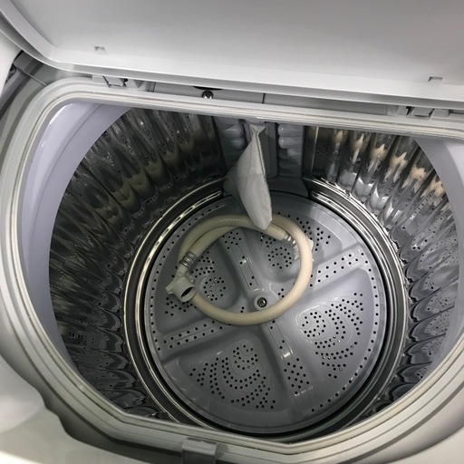ジャングルジャングル貝塚店　洗濯機　シャープ　2020年製　5.5kg　白　ホワイト　縦型　上開き　乾燥機能付き　穴なし槽　ほぐし脱水