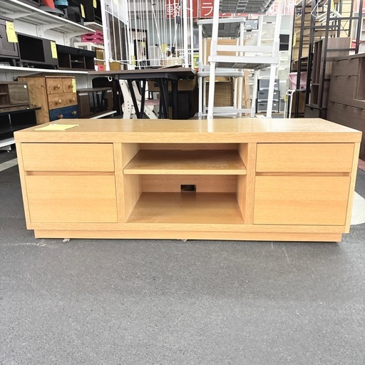 【ドリーム池田】◎ジモティ割7%◎大塚家具　テレビ台　ブラウン【53398】