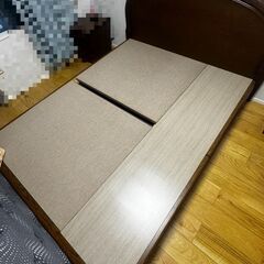 フランスベッド（クイーンサイズ）フレーム譲りますの画像