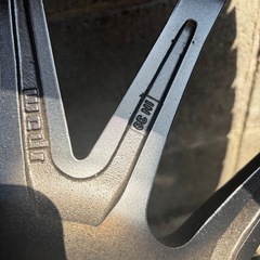 19インチ　スタッドレスホイール付き７Ｊ➕３９の画像