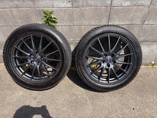 19インチ　スタッドレスホイール付き７Ｊ➕３９