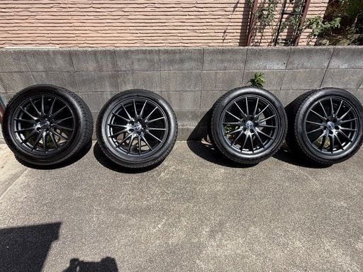 19インチ　スタッドレスホイール付き７Ｊ➕３９