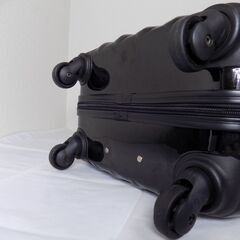 SUGAR＆BABE　Mサイズ　45L　キャリーケース　ブラック　日本製消音キャスター　TSAロック/鍵2本付属　外寸/H56~64㎝ W38~42cm D25cm　【非対面取り引きです】　　の画像