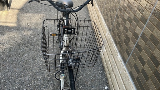 6段変速機付き自転車　空気入れ付き