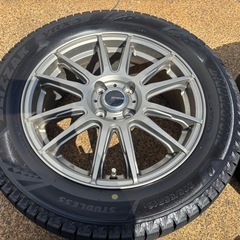 205/55R16 2023年 8部山以上 ブリザック VRX3 アルミ付の画像