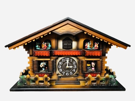 【超希少】木製カッコウ時計 伝統的デザイン