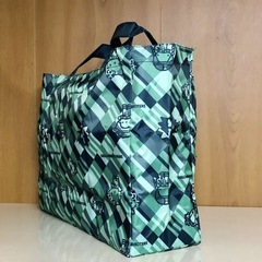 《新品•非売品》サンリオキャラクターズ エコバッグ  大容量 ハローキティ ケロケロケロッピ バッドばつ丸 パティ＆ジミー の画像