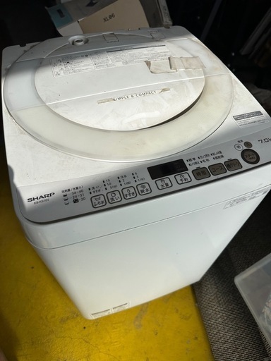 2020年製　SHARP洗濯機　7kg