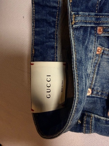 新品・未使用グッチ デニムパンツ 32サイズ