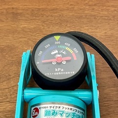 エマーソン 空気入れ フットポンプ 踏みマッチョ CY-001BLの画像