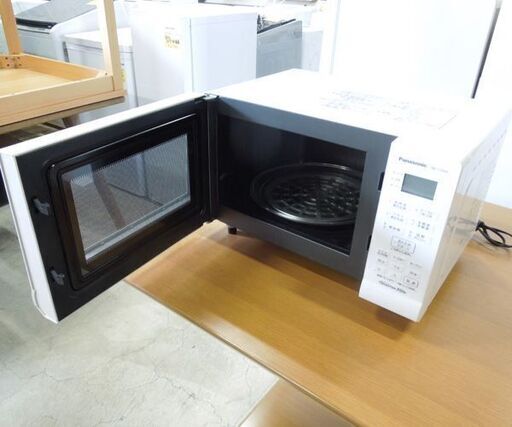 パナソニック エレック 15L オーブンレンジ ターンテーブル式 2023年製 NE-T15A4-W ホワイト キッチン家電 札幌市東