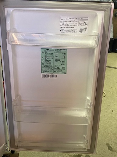 商談中　$  2ドアノンフロン冷凍冷蔵庫　Hisense ハイセンス　120L HR-B12C 2020年製　動作確認済み