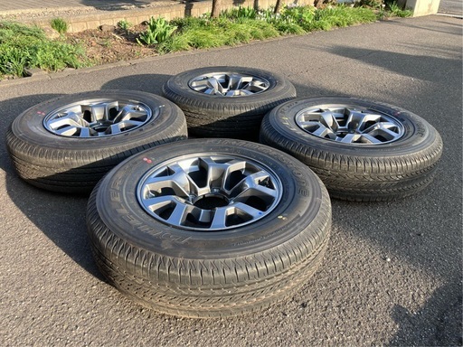 （終了）ジムニーノマド純正タイヤ＆ホイール新車外し４本セット