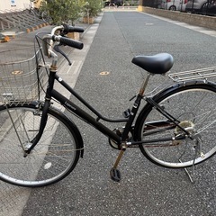 決まりました】☆博多区☆1年未満ウェルビー中古自転車マットカーキ27