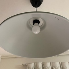 【美品】IKEAグリーン ペンダントライト 照明の画像