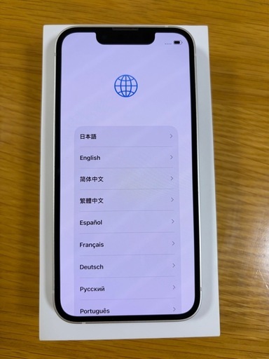 iPhone 13 mini 128GB スターライト SIMフリー　充電容量76%