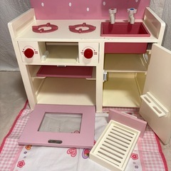 マザーガーデン キッチン セット 木のおままごと 木製の画像
