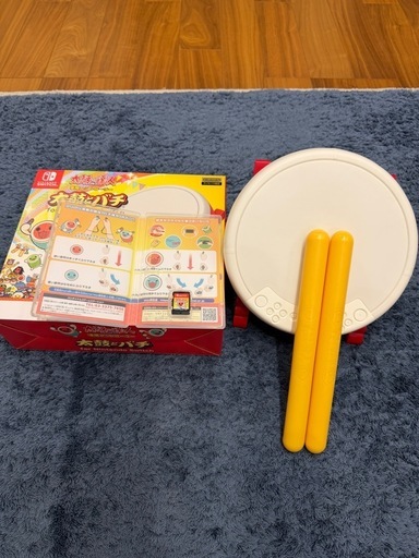 太鼓の達人専用コントローラー 『太鼓とバチ』、パッケージ版ソフトのセット