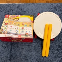 太鼓の達人専用コントローラー 『太鼓とバチ』、パッケージ版ソフトのセットの画像