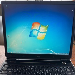 【今日まで】NEC VersaPro VY21A/W-5 ノートPC 電源起動確認済み HDDなし ジャンク扱いの画像