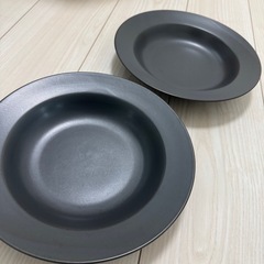 LACOLE 食器 皿 黒の画像