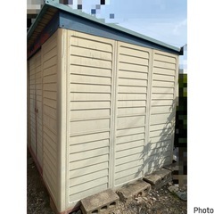 ヨドコウ大型物置 290×190×210｜中古・鍵付き・現地解体引き取り5万円　早い者勝ちの画像