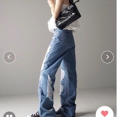 ミームセレクト♡ダメージジーンズの画像