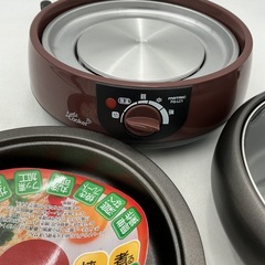 【未使用】MATRIC パーソナルグリル鍋 PG-LC1 電気鍋 一人用 Little Cookerの画像