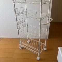 スチールラック　ホワイトの画像