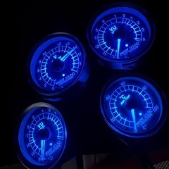 廃盤　PIVOT SOUND ステッピングゲージ 4連メーター VOLTAGE VU LEVEL AMP-TEMPの画像