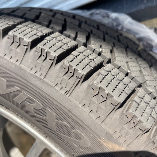 【スタッドレスタイヤ】ブリヂストン ブリザック VRX2 155/65R14 2022年製 アルミホイール付き 4本セット
