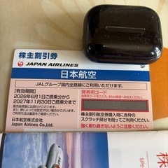 日本航空株主割引2027年11月30日の画像