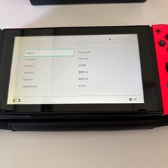 Nintendo switch　本体 の画像