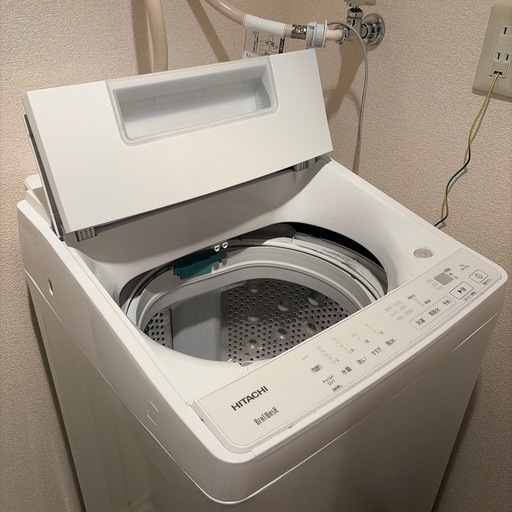 【5/24まで】日立 全自動洗濯機 7kg BW-G70J 2023年製