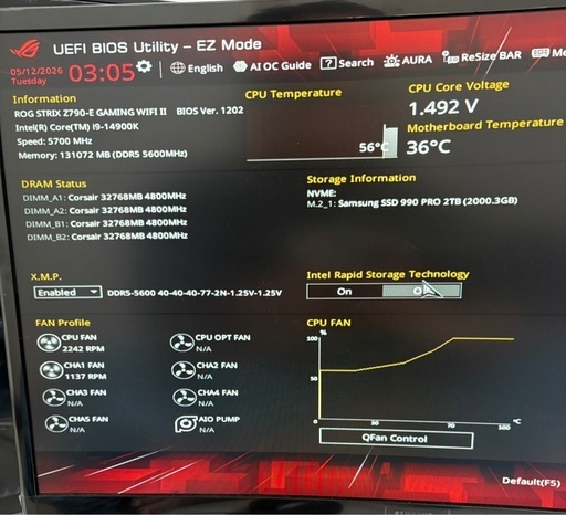【美品】RTX4090 i9-14900K 128GB SSD2TB 自作PC