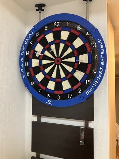 DARTSLIVE ZERO BOARD ＋ ウォールラックセット】【公式通販】