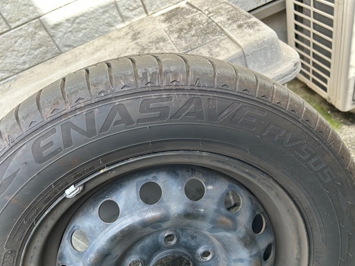 ●ノア・ヴォクシー等●ダンロップ　エナセーブ 195/65R15 ●トヨタ純正スチール４本セット●2025年バリ溝