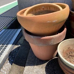 植木鉢の画像