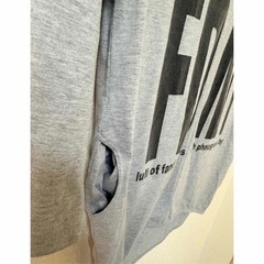 FD NY グレー 五分袖カットソーの画像